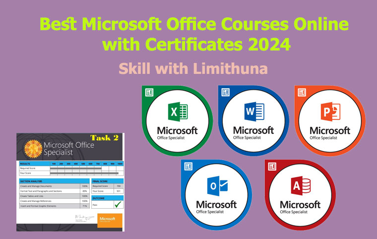Best Microsoft Office Courses Online with Certificates 2024
