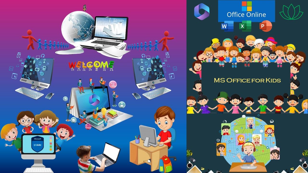 ms office for kids_skill with limithuna